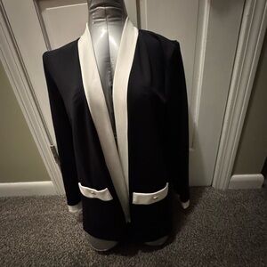 Anne Klein Black and White Blazer